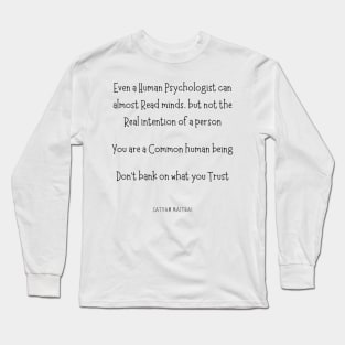 Read Minds Long Sleeve T-Shirt